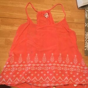 Patterned tank top